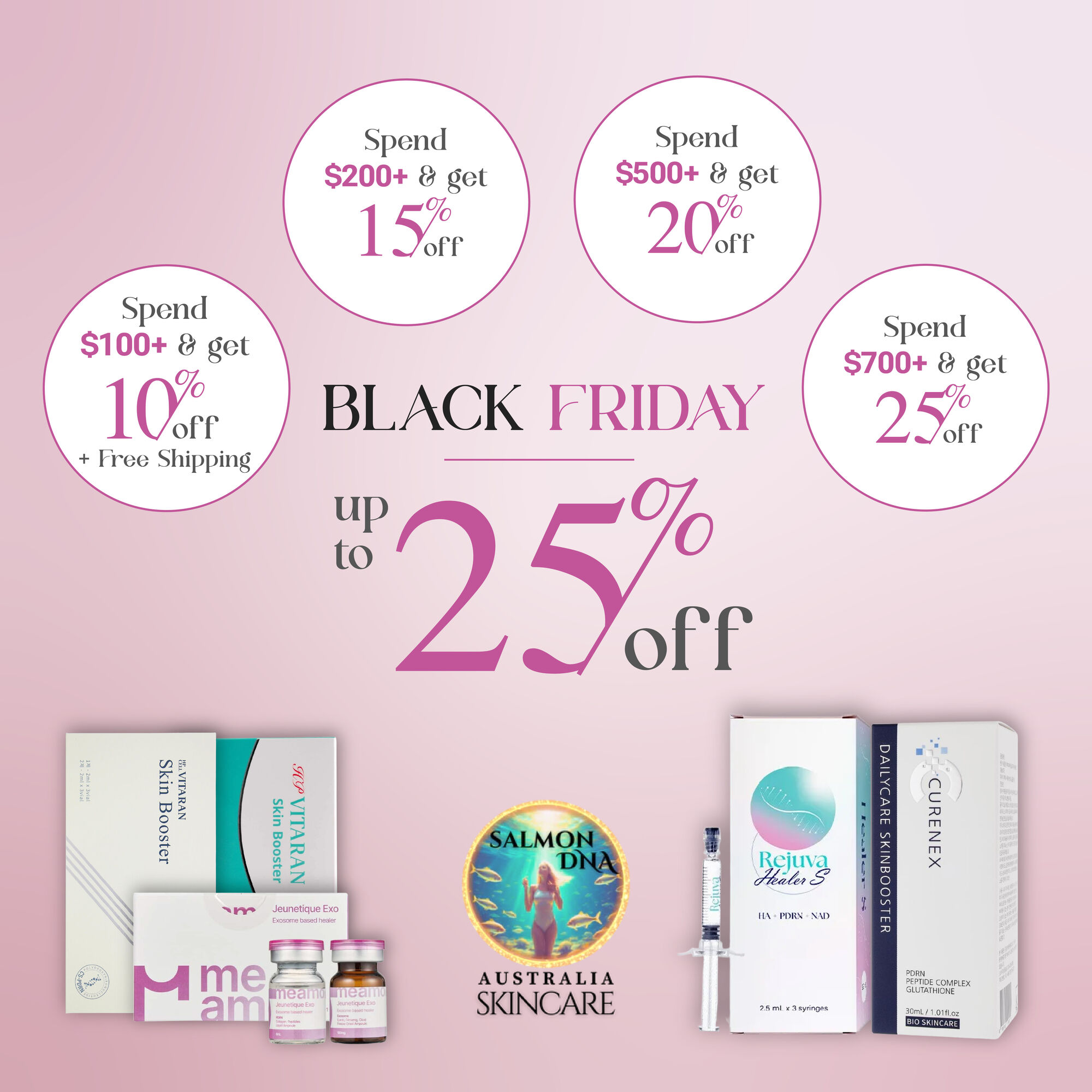 Salmon DNA Australia Skincare Black Friday Sale